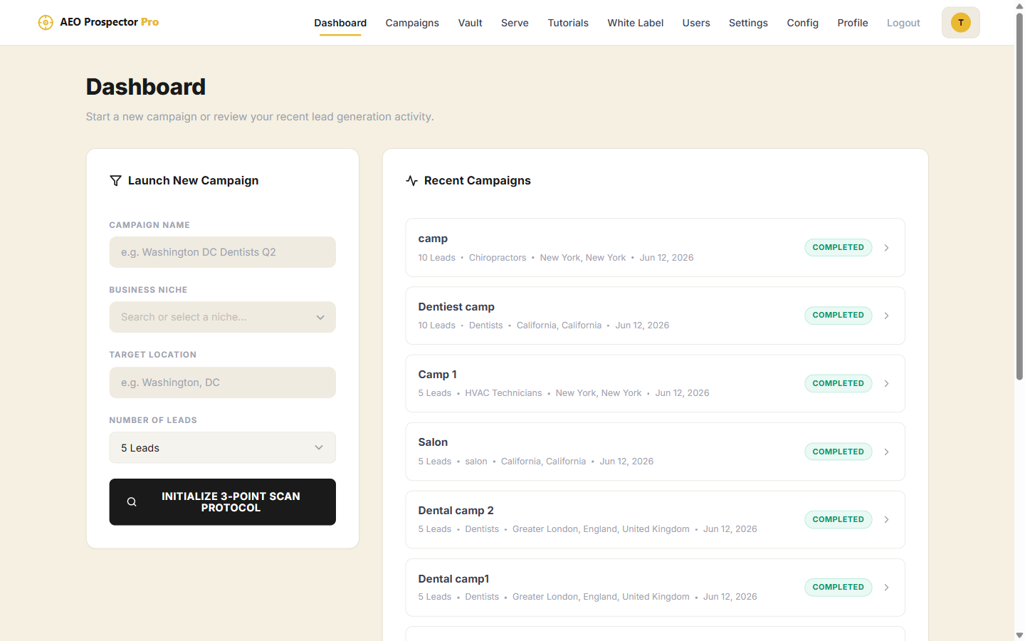 AEO Prospector Pro — Find Local Businesses Vanishing From The Answer